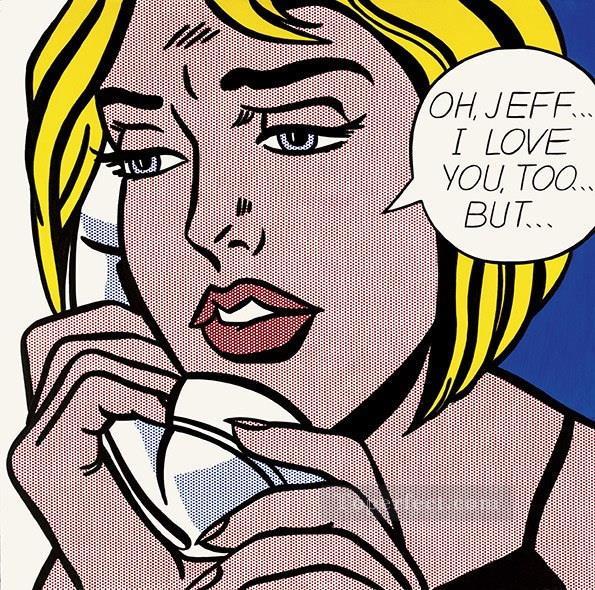 oh jeff i love you but POP Artists Oil Paintings